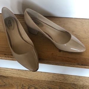 Alfani  khaki Step N Flex block heel